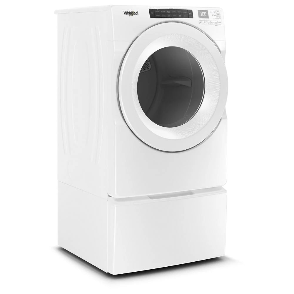 7.4 cu. ft. Front Load Electric Dryer with Intuitive Touch Controls - (WED5620HW) - WHIRLPOOL