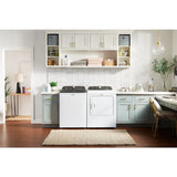 7.0 Cu. Ft. Whirlpool?? Top Load Electric Dryer with Moisture Sensor - (WED6150PW) - WHIRLPOOL