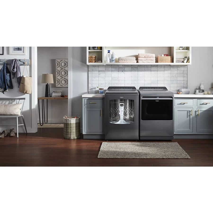 7.4 cu. ft. Top Load Electric Dryer with Advanced Moisture Sensing - (WED8127LC) - WHIRLPOOL