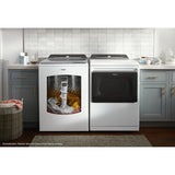 7.4 cu. ft. Top Load Electric Dryer with Advanced Moisture Sensing - (WED8127LW) - WHIRLPOOL