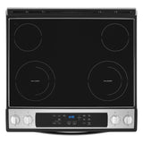 4.8 Cu. Ft. Whirlpool?? Electric Range with Frozen Bake??? Technology - (WEE515S0LS) - WHIRLPOOL