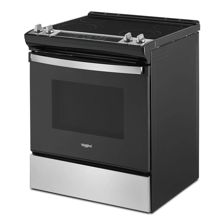 4.8 Cu. Ft. Whirlpool?? Electric Range with Frozen Bake??? Technology - (WEE515S0LS) - WHIRLPOOL