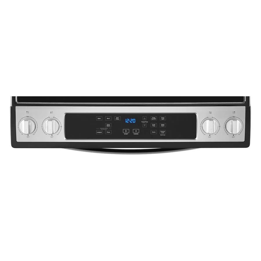 4.8 Cu. Ft. Whirlpool?? Electric Range with Frozen Bake??? Technology - (WEE515S0LS) - WHIRLPOOL