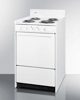 20" Wide Electric Coil Top Range - (WEM110)