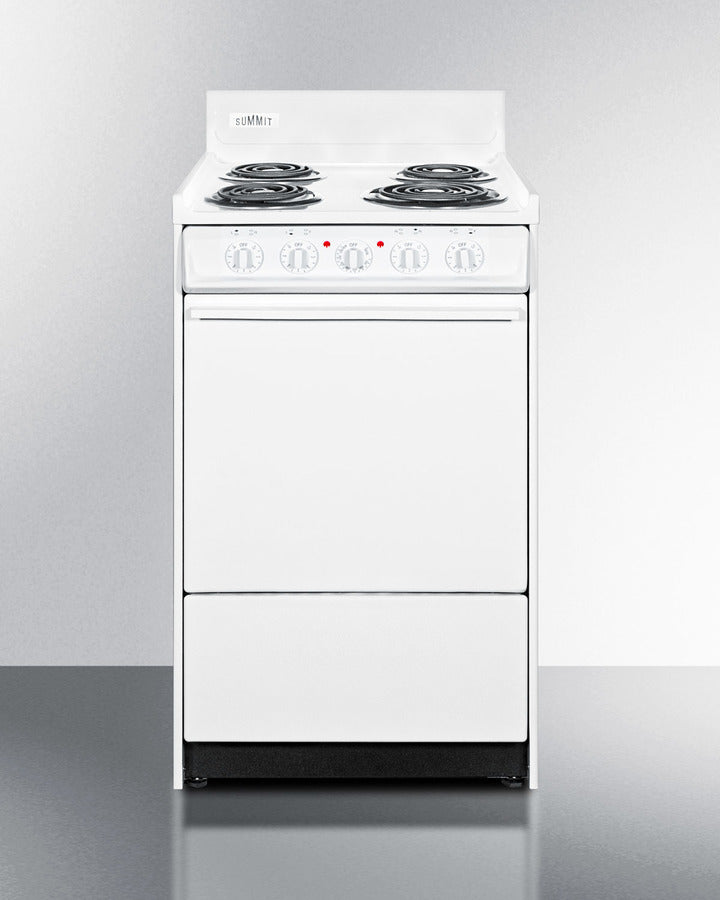 20" Wide Electric Coil Top Range - (WEM110)