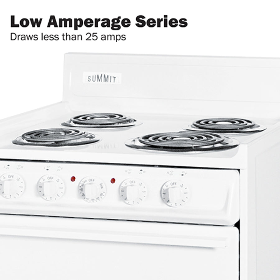 20" Wide Electric Coil Top Range - (WEM110)