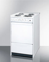 20" Wide Electric Coil Top Range - (WEM110R)