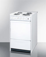 20" Wide Electric Coil Top Range - (WEM110R)