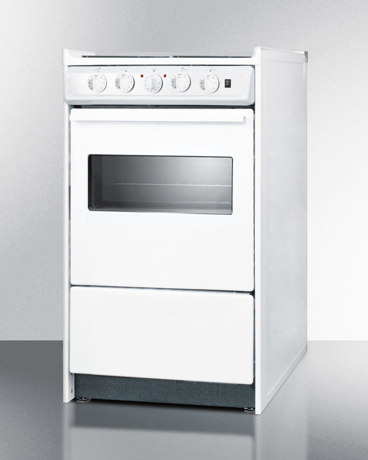 20" Wide Electric Coil Top Range - (WEM110RW)