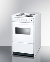 20" Wide Electric Coil Top Range - (WEM110RW)