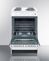 20" Wide Electric Coil Top Range - (WEM110RW)