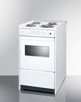 20" Wide Electric Coil Top Range - (WEM110RW)