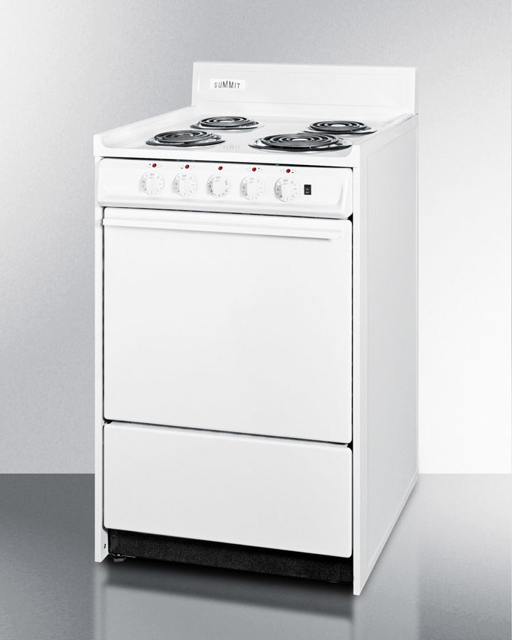 20" Wide Electric Coil Top Range - (WEM1171Q)