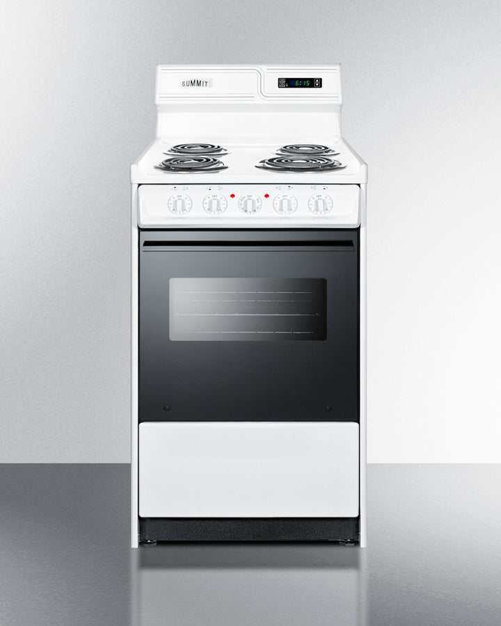 20" Wide Electric Coil Top Range - (WEM130DK)