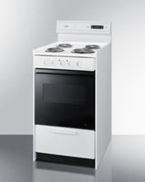 20" Wide Electric Coil Top Range - (WEM130DK)