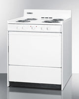 30" Wide Electric Coil Top Range - (WEM210)