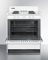 30" Wide Electric Coil Top Range - (WEM210)