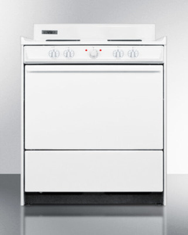 30" Wide Electric Coil Top Range - (WEM210)