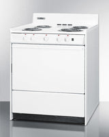 30" Wide Electric Coil Top Range - (WEM2171Q)