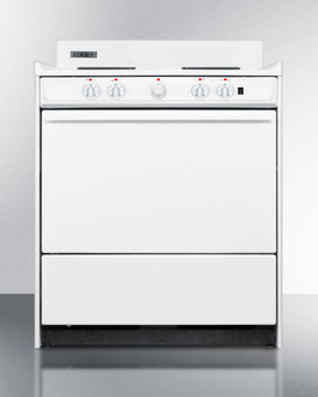 30" Wide Electric Coil Top Range - (WEM2171Q)