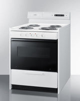 30" Wide Electric Coil Top Range - (WEM230DK)