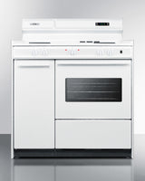 36" Wide Electric Coil Top Range - (WEM430KW)
