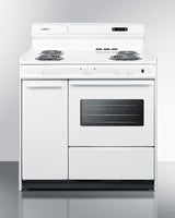 36" Wide Electric Coil Top Range - (WEM430KW)