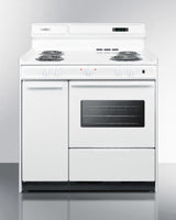 36" Wide Electric Coil Top Range - (WEM430KW)