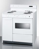 36" Wide Electric Coil Top Range - (WEM430KW)
