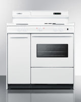 36" Wide Electric Coil Top Range - (WEM430KW)