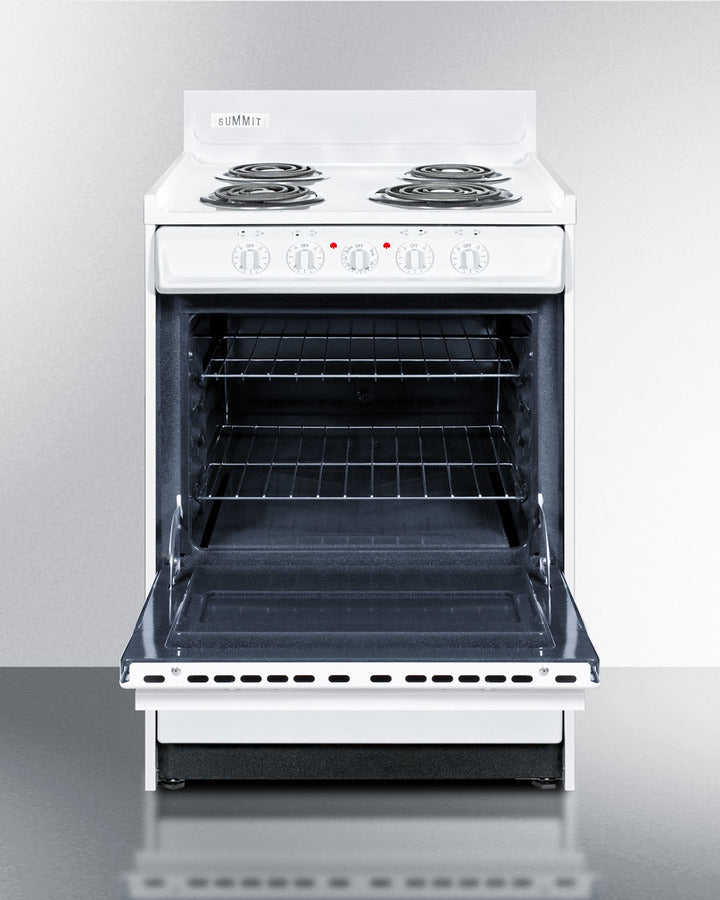 24" Wide Electric Coil Top Range - (WEM610)