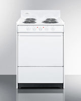 24" Wide Electric Coil Top Range - (WEM610)