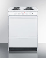 24" Wide Electric Coil Top Range - (WEM610R)