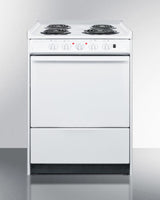 24" Wide Electric Coil Top Range - (WEM610R)