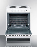 24" Wide Electric Coil Top Range - (WEM610R)