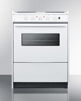 24" Wide Electric Coil Top Range - (WEM610RW)
