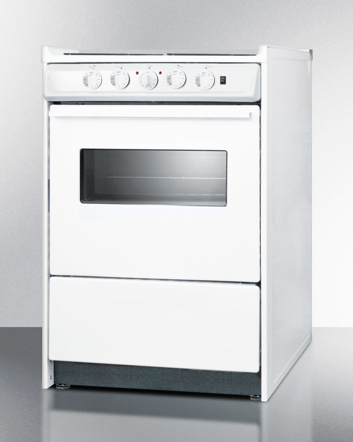 24" Wide Electric Coil Top Range - (WEM610RW)