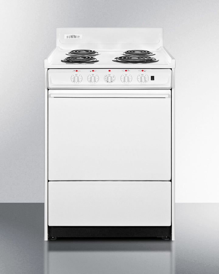 24" Wide Electric Coil Top Range - (WEM6171Q)