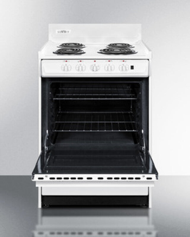 24" Wide Electric Coil Top Range - (WEM6171Q)