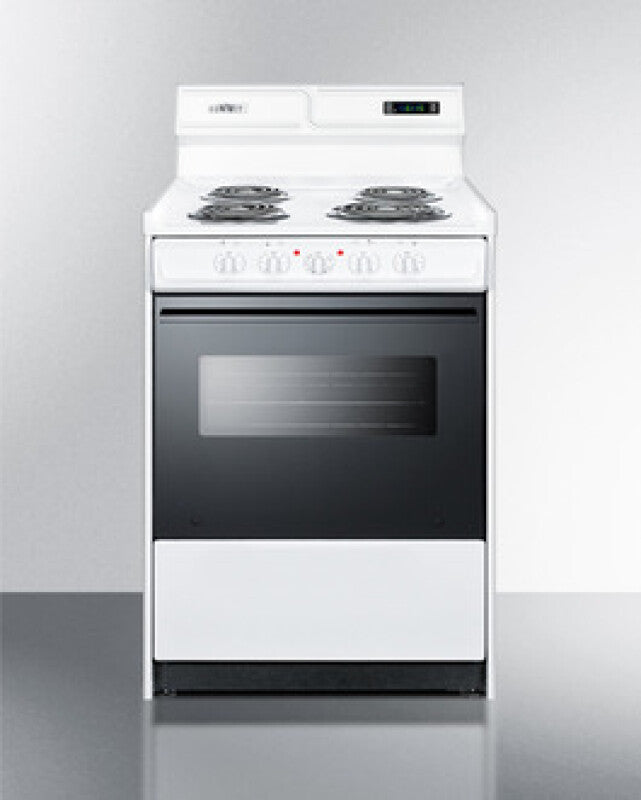 24" Wide Electric Coil Top Range - (WEM630DK)