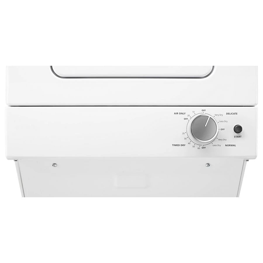 1.6 cu.ft Electric Stacked Laundry Center 6 Wash cycles and AutoDry??? - (WET4024HW) - WHIRLPOOL