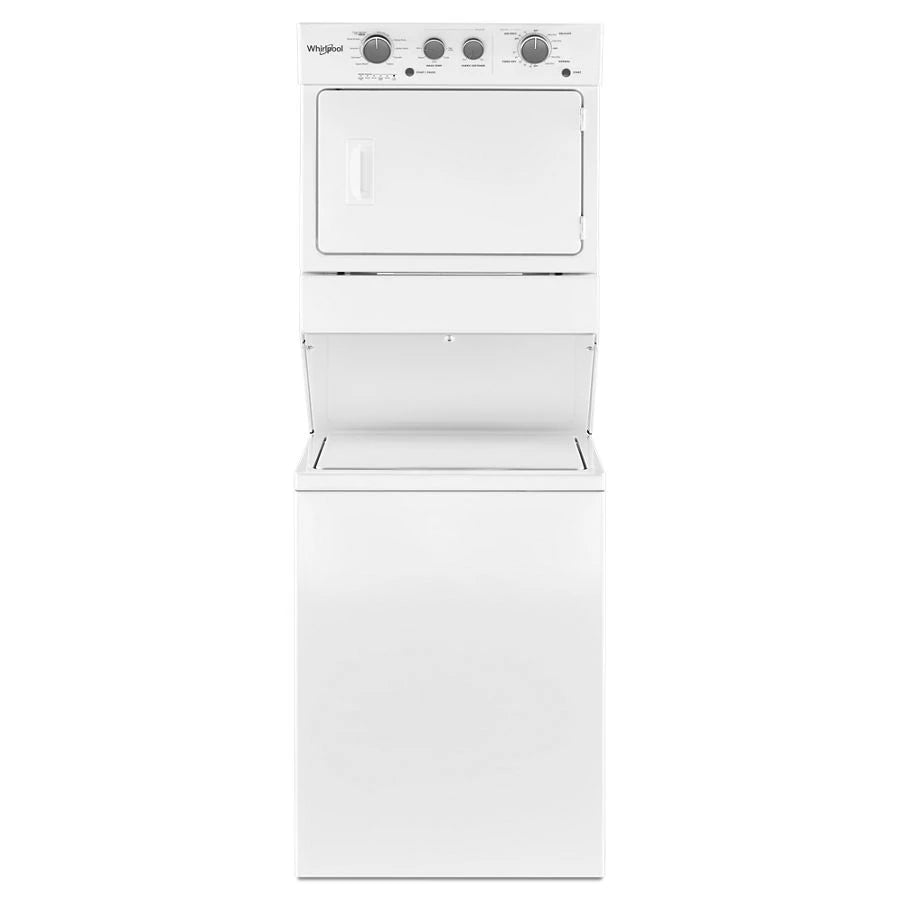 3.5 cu.ft Electric Stacked Laundry Center 9 Wash cycles and AutoDry??? - (WET4027HW)