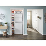 3.5 cu.ft Electric Stacked Laundry Center 9 Wash cycles and AutoDry??? - (WET4027HW)