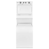 3.5 cu.ft Long Vent Electric Stacked Laundry Center 9 Wash cycles and AutoDry??? - (WETLV27HW)