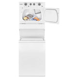 3.5 cu.ft Long Vent Electric Stacked Laundry Center 9 Wash cycles and AutoDry??? - (WETLV27HW)