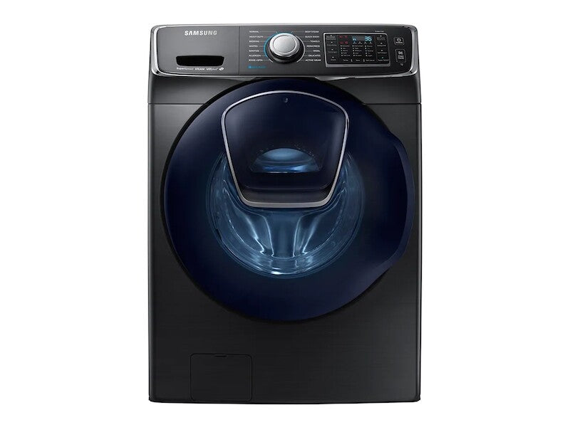 4.5 cu. ft. Smart Front Load Washer with AddWash(TM) in Black Stainless Steel - (WF45K6500AV) - SAMSUNG