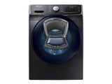 4.5 cu. ft. Smart Front Load Washer with AddWash(TM) in Black Stainless Steel - (WF45K6500AV) - SAMSUNG