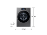 Bespoke AI 5.3 cu. ft. Ultra Capacity Front Load Washer with AI Home and AI OptiWash™ - (WF90F53ADSA5)