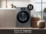 Bespoke AI 5.3 cu. ft. Ultra Capacity Front Load Washer with AI Home and AI OptiWash™ - (WF90F53ADSA5)