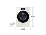 Bespoke AI 5.3 cu. ft. Ultra Capacity Front Load Washer with AI Home and AI OptiWash™ - (WF90F53ADYA5)